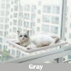 Cat House Hammock Window Bed For Cats Cushion Hanging Window Bed With Blanket Home Pet Nesk Supplies Dog Mat Sleep Accessories - Gray - Only Cat Bed