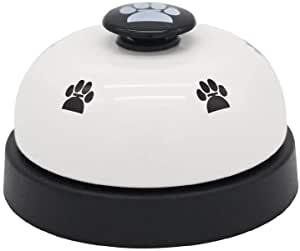 Pet Training Bell Clicker with Non Skid Base, Pet Potty Training Clock, Communication Tool Cat Interactive Device - black Pet Training Bell Clicker with Non Skid Base, Pet Potty Training Clock, Communication Tool Cat Interactive Device - black