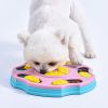 1pc Dog Puzzle Toys For Large Medium Small Dogs Pet Food Toy; Interactive Treat Dispenser - Pink - One Size-24*24*3cm