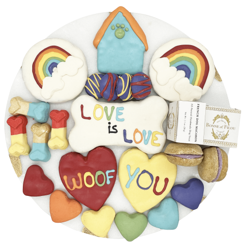 Pride Themed Dog Treats Gift Box - 22 treats Pride Themed Dog Treats Gift Box - 22 treats