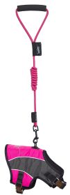 Touchdog Reflective-Max 2-in-1 Premium Performance Adjustable Dog Harness and Leash - Small