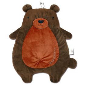Touchdog 'Critter Hugz' Designer Character Dog Mats - Brown