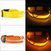 Pet Dog Nylon Safety Collar LED Light Puppy Necklace Dog Accessories - pink