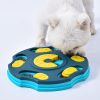 1pc Dog Puzzle Toys For Large Medium Small Dogs Pet Food Toy; Interactive Treat Dispenser - Pink - One Size-24*24*3cm