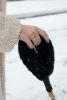 Shearling Fur Grip - Light Gray