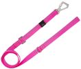 Pet Life 'Advent' Outdoor Series 3M Reflective 2-in-1 Durable Martingale Training Dog Leash and Collar - Pink - Small
