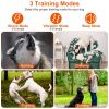 Electric Dog Training Collar IP67 Waterproof Rechargeable Dog Bark Collar with 3 Training Modes Dog Bark Control - Training Collar
