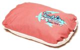 Touchdog Floral-Galore Ultra-Plush Rectangular Rounded Designer Dog Bed - Large
