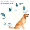 Boxed Anti Flea And Tick Dog Collar Dog Antiparasitic Collar Cat Mosquitoes Insect Repellent Retractable Deworming Pet Accessories - blue - 70cm