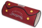 Touchcat Lamaste Travel Reversible Designer Embroidered Pet Dog Cat Bed Mat - Red - Large